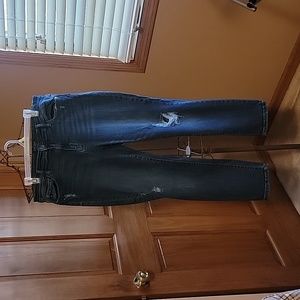 Judy Blue jeans slightly distressed